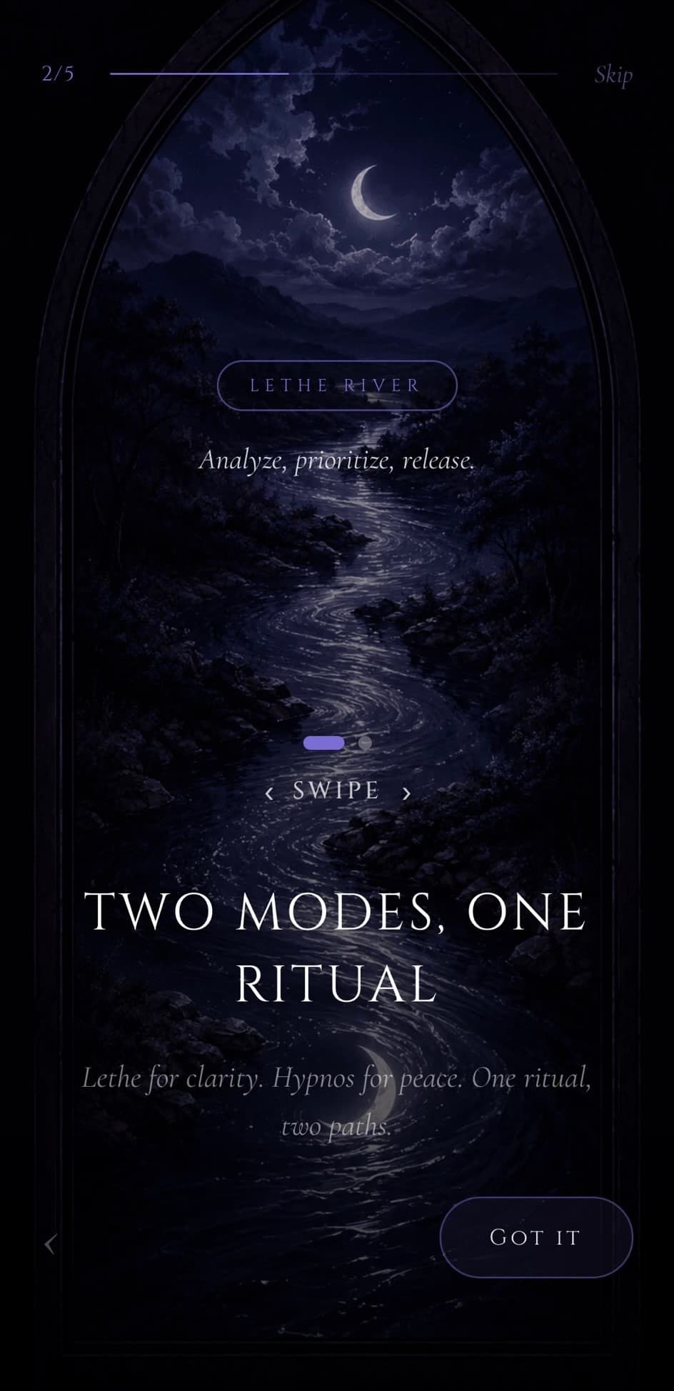 Lethe River — analyze, prioritize, release